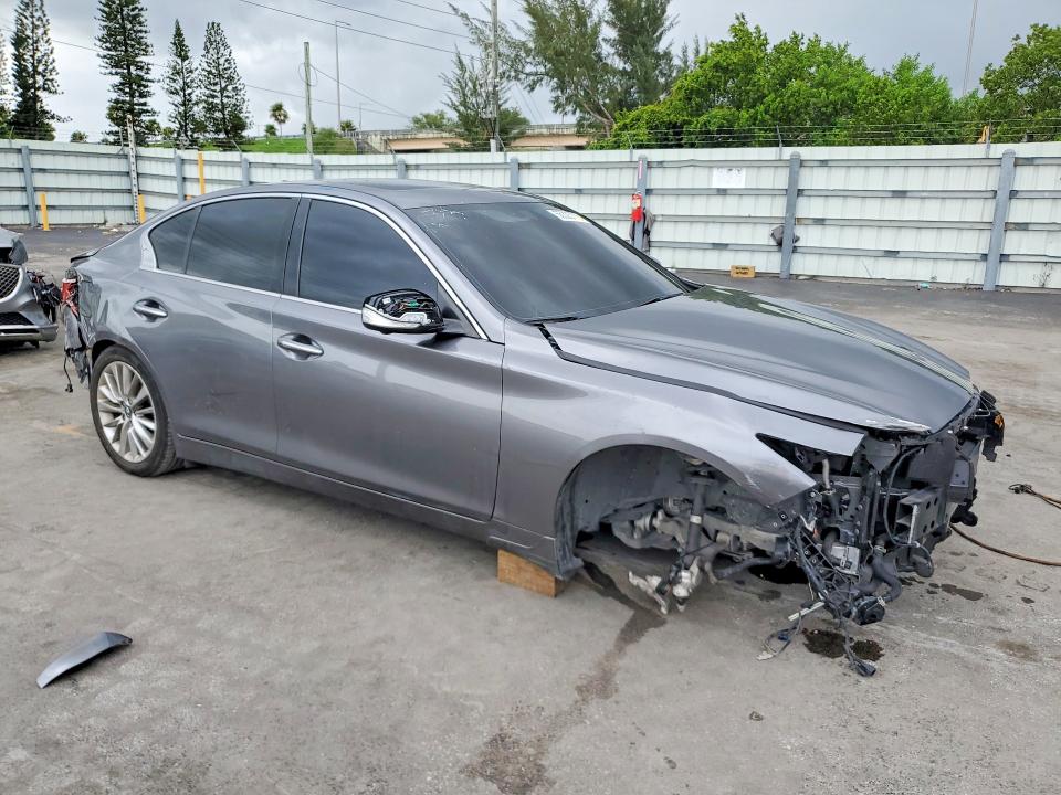Продажа на аукционе авто 2021 Infiniti Q50, vin: JN1EV7BP7MM702666, номер лота: 56323776
