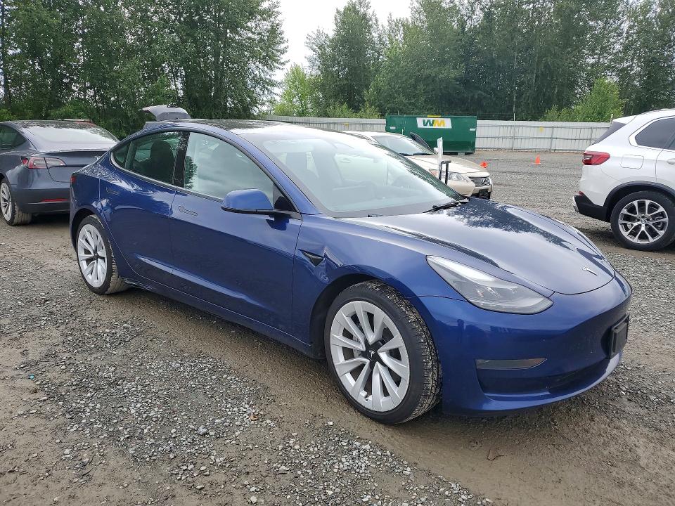 Продажа на аукционе авто 2022 Tesla Model 3, vin: 5YJ3E1EB3NF290581, номер лота: 56312266