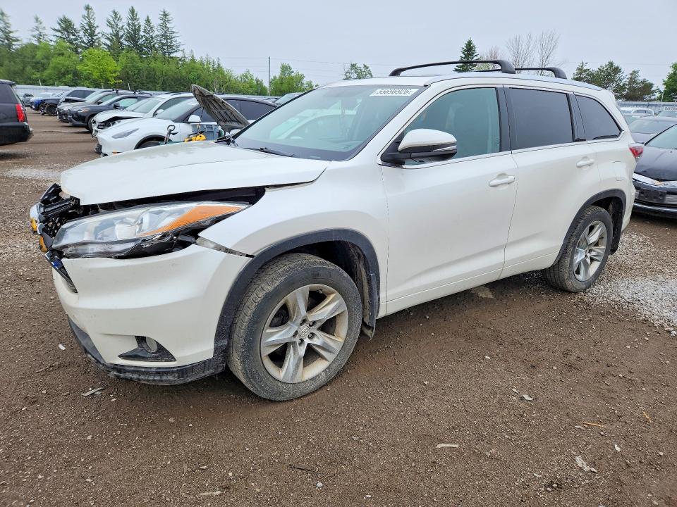 Продаж на аукціоні авто 2015 Toyota Highlander, vin: 5TDDKRFHXFS114431, номер лоту: 55696926