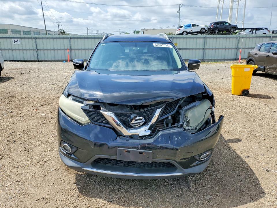 2014 Nissan Rogue მანქანა იყიდება აუქციონზე, vin: 5N1AT2MVXEC751833, აუქციონის ნომერი: 56501356
