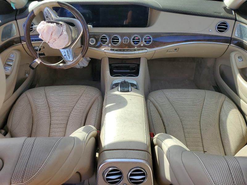 2018 Mercedes-benz S მანქანა იყიდება აუქციონზე, vin: WDDUG6GB9JA354737, აუქციონის ნომერი: 56350866