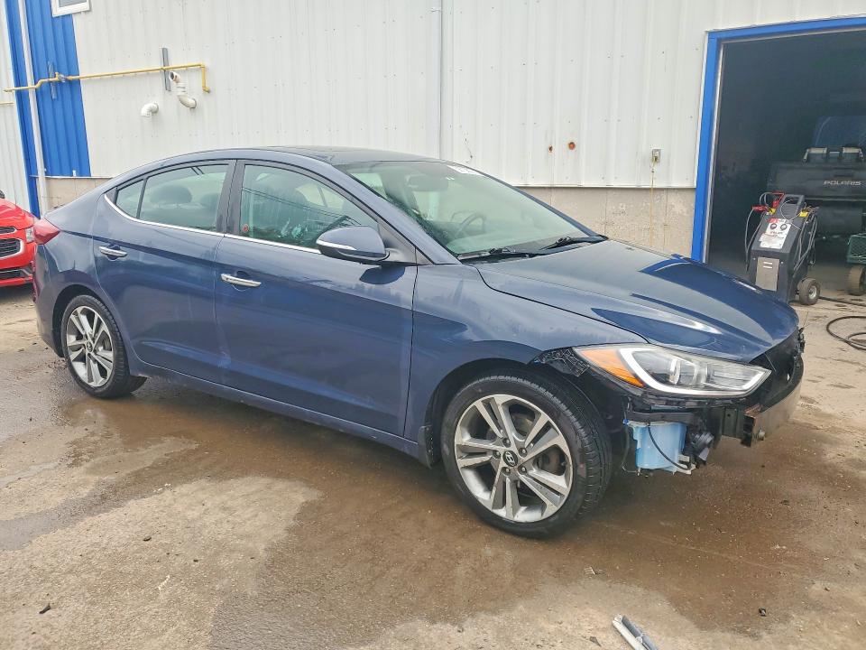 2017 Hyundai Elantra მანქანა იყიდება აუქციონზე, vin: KMHD84LF6HU111055, აუქციონის ნომერი: 58758026