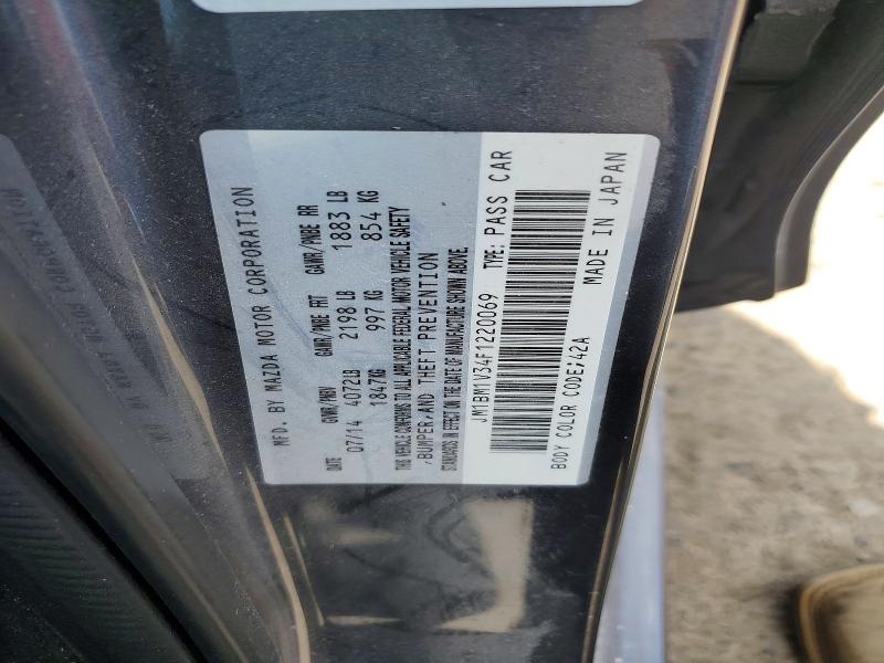 Aukcja sprzedaży 2015 Mazda 3, vin: JM1BM1V34F1220069, numer aukcji: 55839456