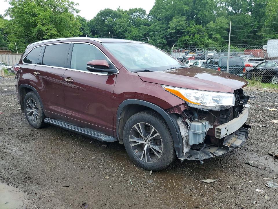Продажа на аукционе авто 2016 Toyota Highlander, vin: 5TDJKRFH4GS253779, номер лота: 55508116