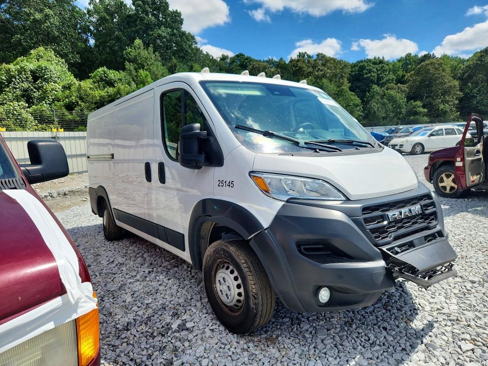 57693166 :رقم المزاد ، 3C6LRVAG5SE540165 vin ، 2025 Ram Promaster 1500 مزاد بيع
