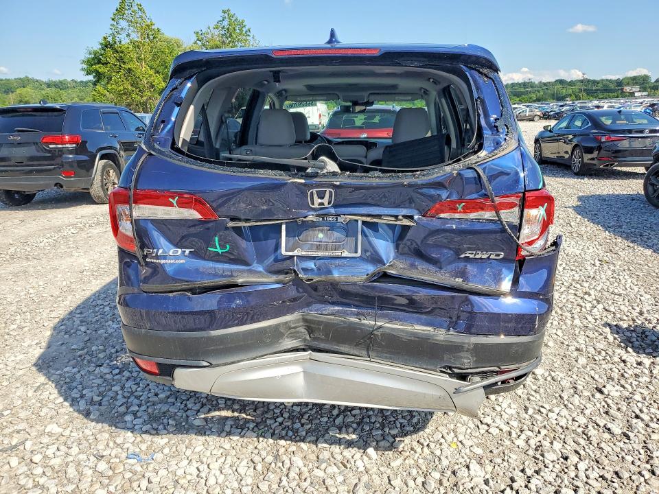 56529706 :رقم المزاد ، 5FNYF6H56KB038633 vin ، 2019 Honda Pilot مزاد بيع