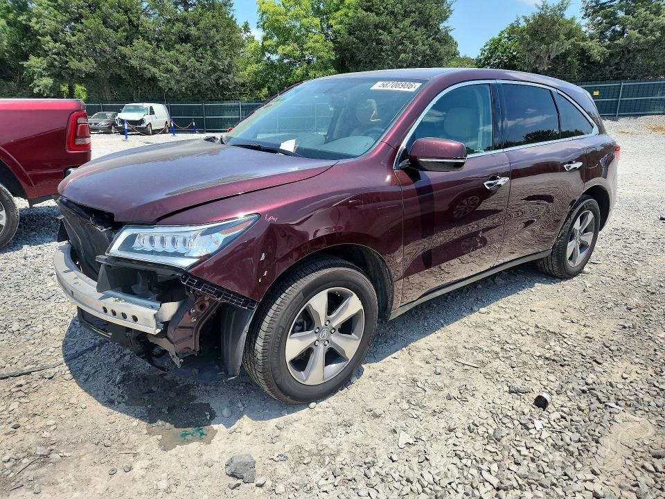 Aukcja sprzedaży 2014 Acura Mdx, vin: 5FRYD4H23EB045252, numer aukcji: 58708986