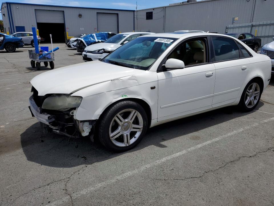 2006 Audi A4 მანქანა იყიდება აუქციონზე, vin: WAUDF78E76A248156, აუქციონის ნომერი: 56681306