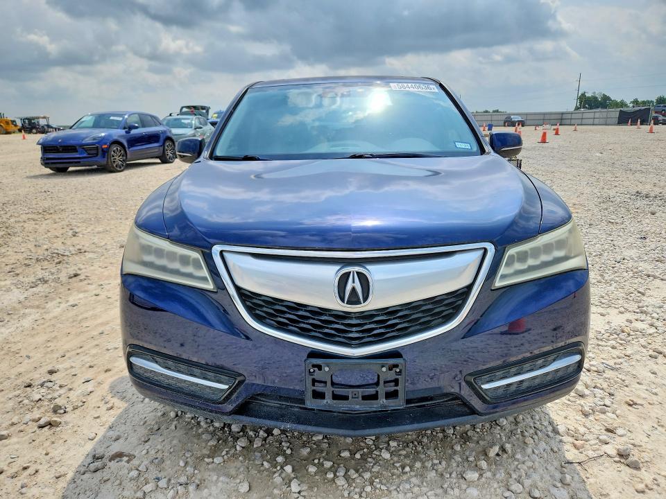 58440636 :رقم المزاد ، 5FRYD3H43FB011082 vin ، 2015 Acura Mdx مزاد بيع