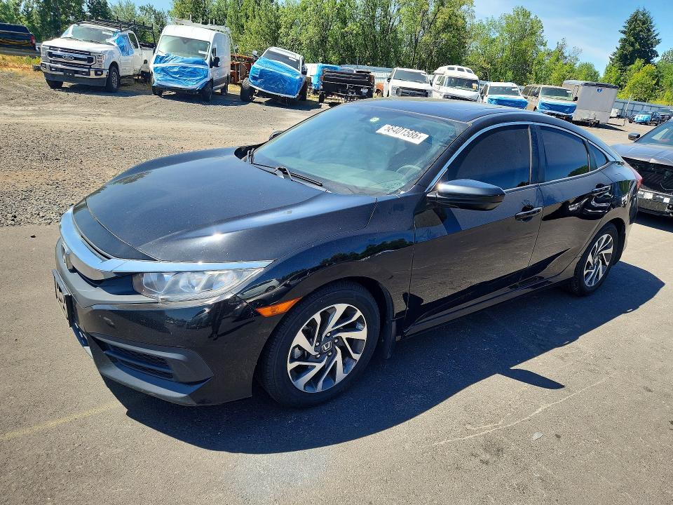 Auction sale of the 2017 Honda Civic, vin: 2HGFC2F75HH533200, lot number: 58401586