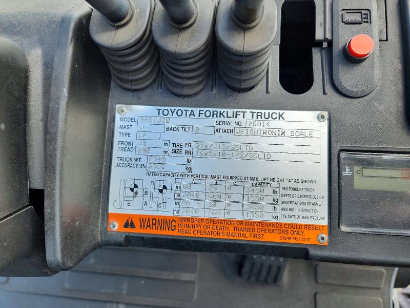 2016 Toyota Unknown მანქანა იყიდება აუქციონზე, vin: 76814, აუქციონის ნომერი: 57233536