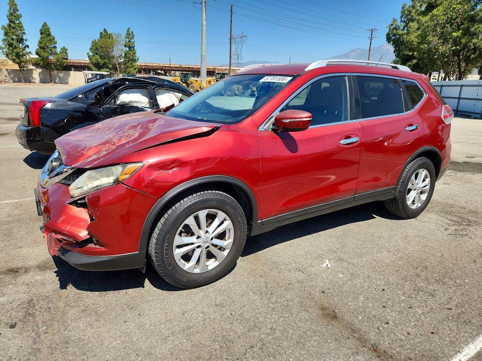Продажа на аукционе авто 2015 Nissan Rogue, vin: KNMAT2MT2FP573140, номер лота: 57781586