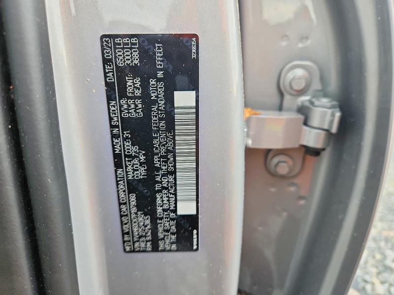 Продаж на аукціоні авто 2023 Volvo Xc90, vin: YV4H60CX7P1979060, номер лоту: 55909866