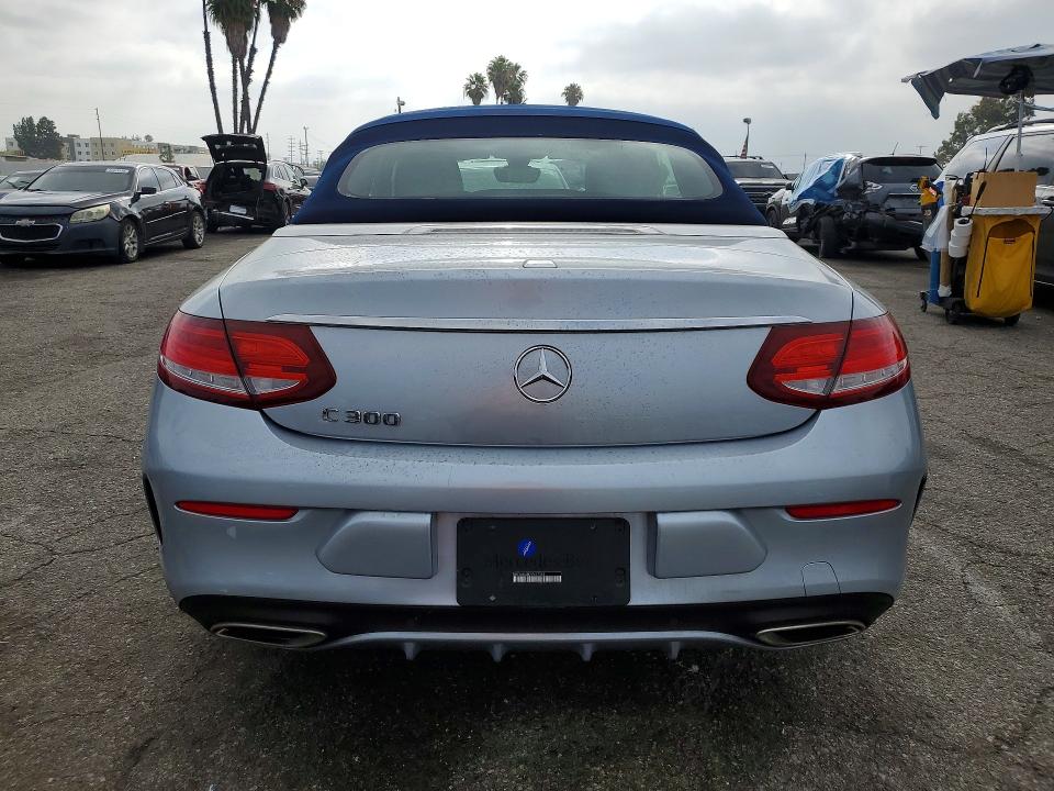 2018 Mercedes-benz C მანქანა იყიდება აუქციონზე, vin: WDDWK4JB7JF617962, აუქციონის ნომერი: 55616976