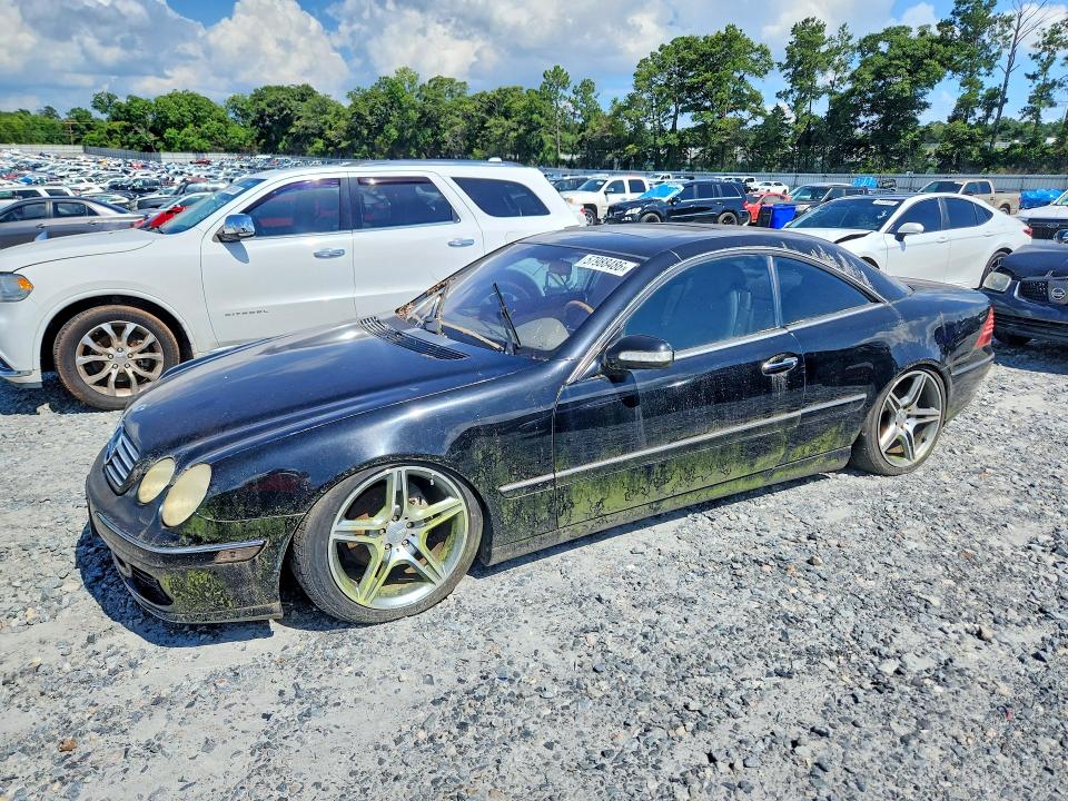 57988486 :رقم المزاد ، WDBPJ75J03A033910 vin ، 2003 Mercedes-benz Cl مزاد بيع