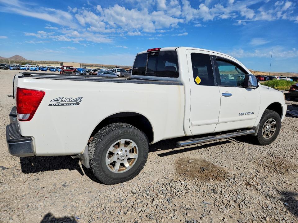 2006 Nissan Titan მანქანა იყიდება აუქციონზე, vin: 1N6AA06B26N520834, აუქციონის ნომერი: 55631146