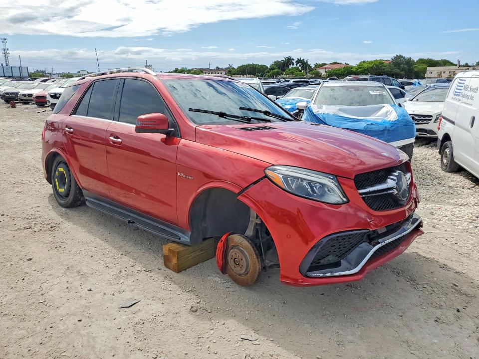 56343646 :رقم المزاد ، 4JGDA7FBXGA697922 vin ، 2016 Mercedes-benz Gle مزاد بيع