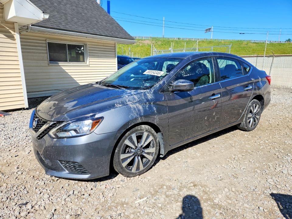 58554346 :رقم المزاد ، 3N1AB7AP6KY352272 vin ، 2019 Nissan Sentra مزاد بيع