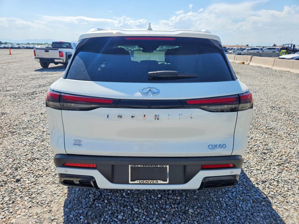 58385766 :رقم المزاد ، 5N1AL1FS3SC338791 vin ، 2025 Infiniti Qx60 مزاد بيع