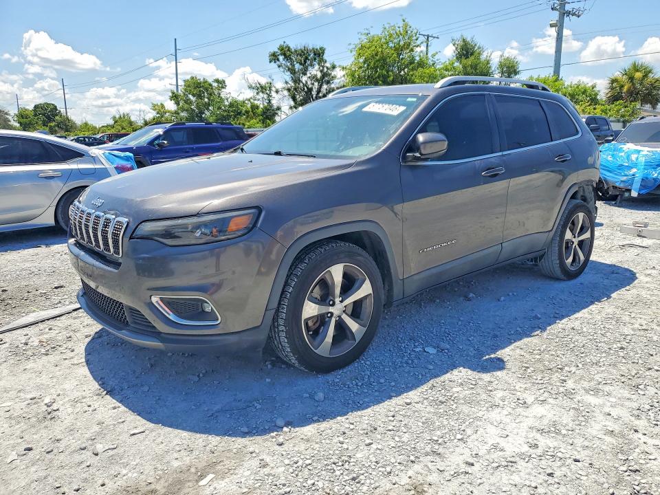2019 Jeep Cherokee მანქანა იყიდება აუქციონზე, vin: 1C4PJLDB8KD215775, აუქციონის ნომერი: 57757046