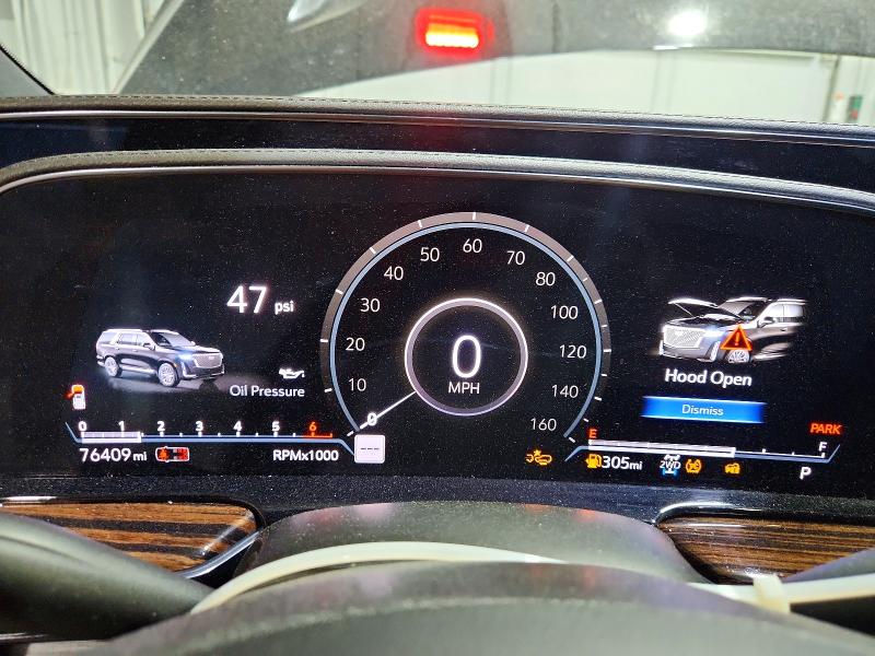 2023 Cadillac Escalade მანქანა იყიდება აუქციონზე, vin: 1GYS4JKL8PR256431, აუქციონის ნომერი: 56772066