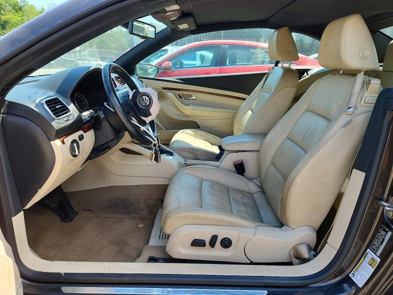 2012 Volkswagen Eos მანქანა იყიდება აუქციონზე, vin: WVWFW7AH2CV002457, აუქციონის ნომერი: 57648466