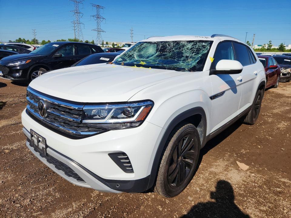 2023 Volkswagen Atlas Cross Sport მანქანა იყიდება აუქციონზე, vin: 1V2HC2CA0PC225410, აუქციონის ნომერი: 58045296