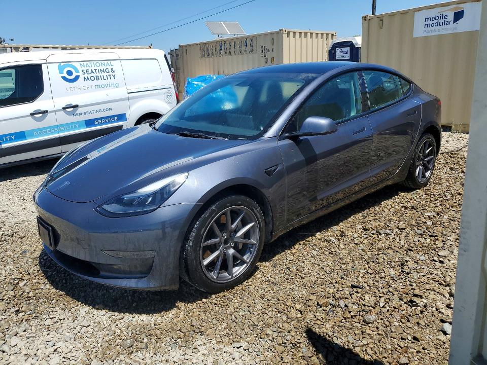 2023 Tesla Model 3 მანქანა იყიდება აუქციონზე, vin: 5YJ3E1EAXPF448621, აუქციონის ნომერი: 58838146