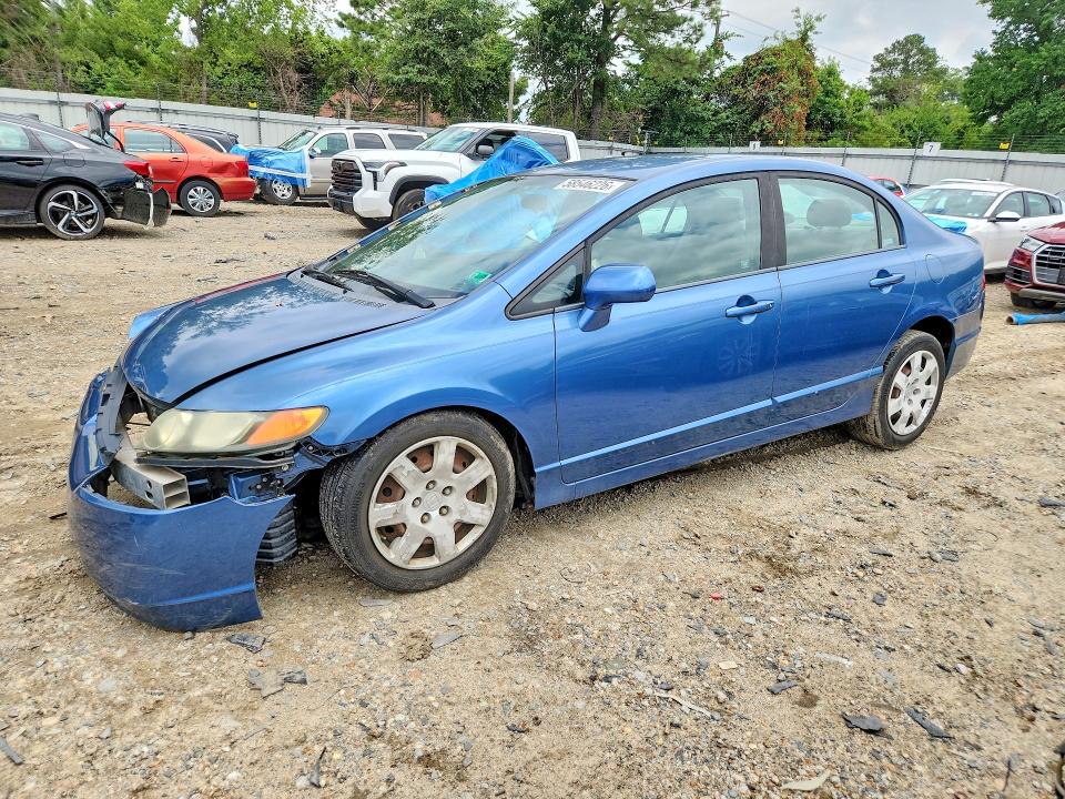 58546226 :رقم المزاد ، 1HGFA16518L038381 vin ، 2008 Honda Civic مزاد بيع