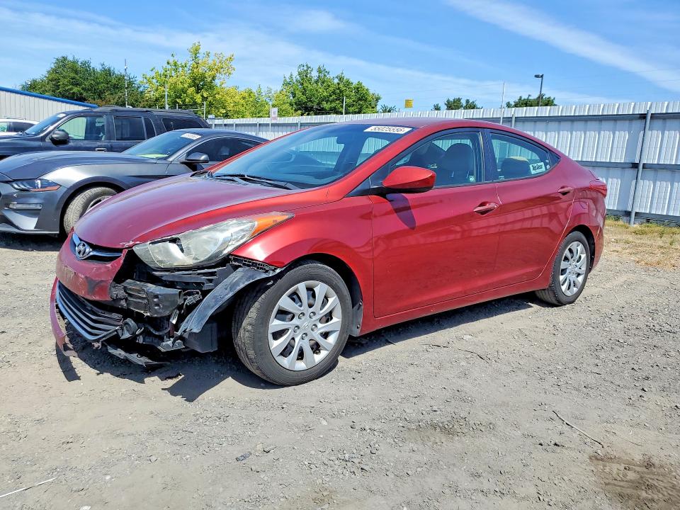 2013 Hyundai Elantra მანქანა იყიდება აუქციონზე, vin: 5NPDH4AE2DH214198, აუქციონის ნომერი: 55025556