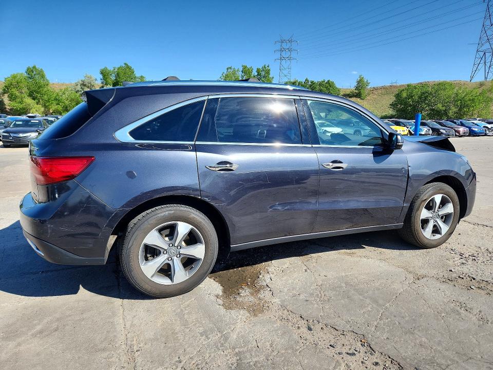 57327016 :رقم المزاد ، 5FRYD4H22GB055323 vin ، 2016 Acura Mdx مزاد بيع