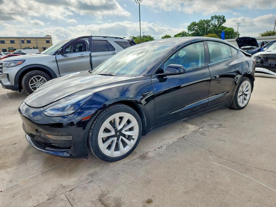 Продажа на аукционе авто 2022 Tesla Model 3, vin: 5YJ3E1EA0NF189506, номер лота: 53472556
