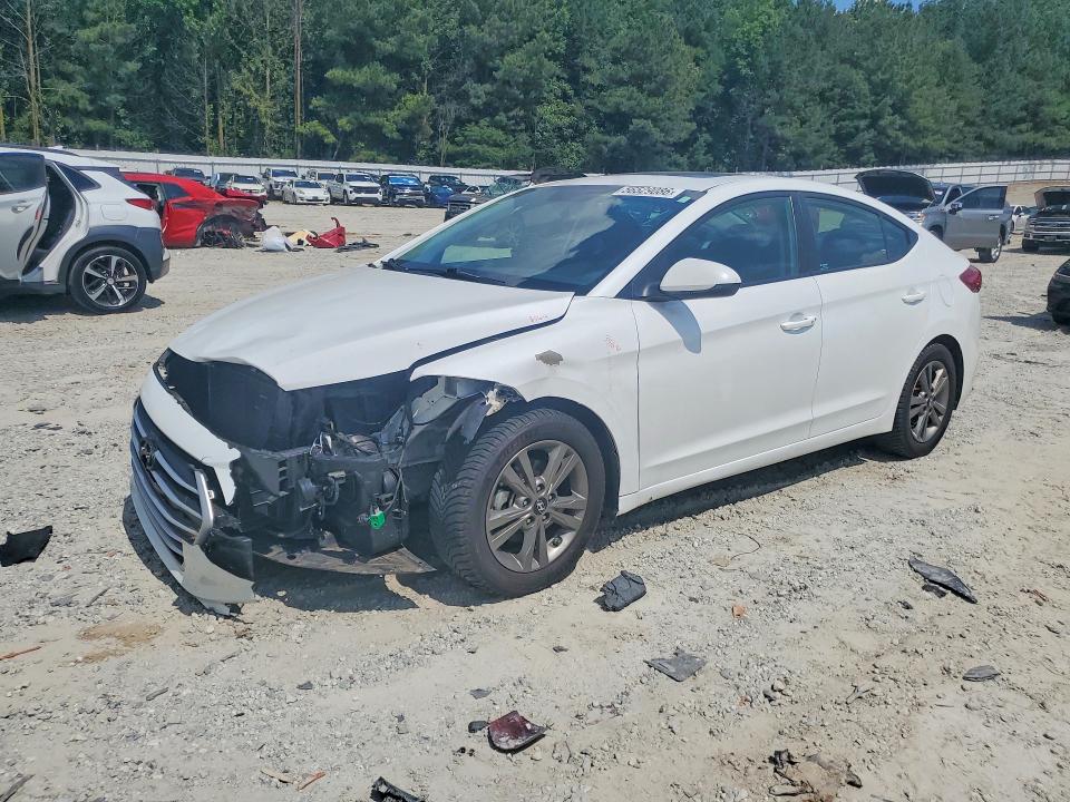2018 Hyundai Elantra მანქანა იყიდება აუქციონზე, vin: 5NPD84LF6JH370861, აუქციონის ნომერი: 56529086