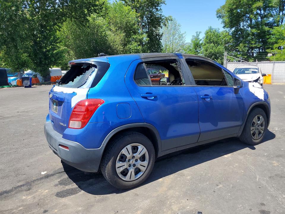 Aukcja sprzedaży 2015 Chevrolet Trax, vin: KL7CJKSB2FB231089, numer aukcji: 56088226
