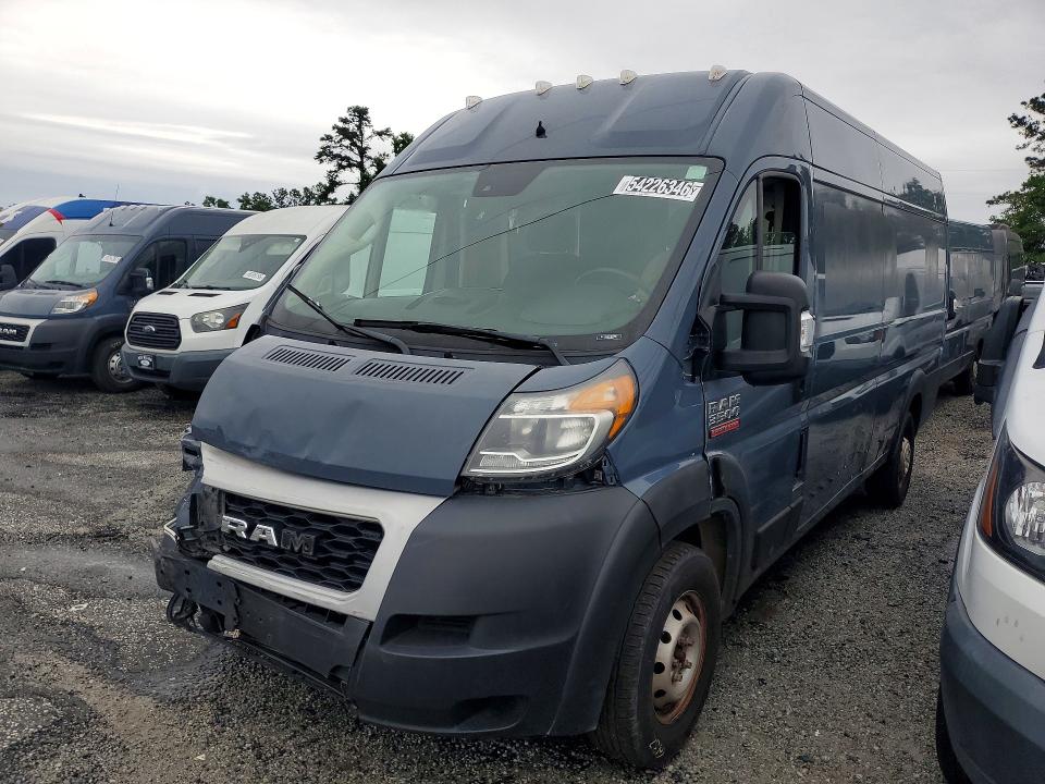 54226346 :رقم المزاد ، 3C6MRVJG8ME571434 vin ، 2021 Ram Promaster 3500 مزاد بيع