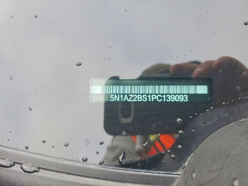 57044236 :رقم المزاد ، 5N1AZ2BS1PC139093 vin ، 2023 Nissan Murano مزاد بيع