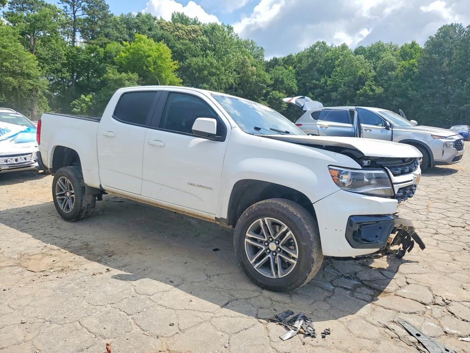 57880656 :رقم المزاد ، 1GCGSBEN7M1106308 vin ، 2021 Chevrolet Colorado مزاد بيع
