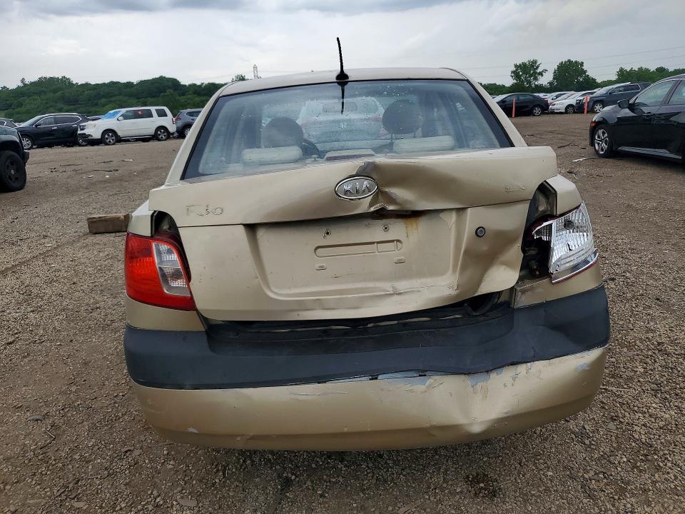 2009 Kia Rio მანქანა იყიდება აუქციონზე, vin: KNADE223396519198, აუქციონის ნომერი: 58415776