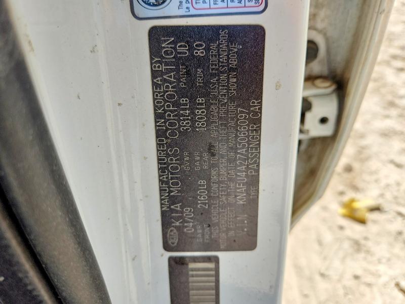 Продаж на аукціоні авто 2010 Kia Forte, vin: KNAFU4A27A5066097, номер лоту: 55129716