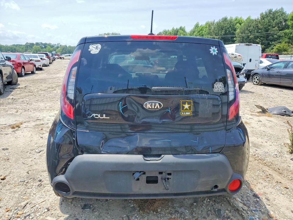 2016 Kia Soul მანქანა იყიდება აუქციონზე, vin: KNDJN2A23G7261660, აუქციონის ნომერი: 55500726