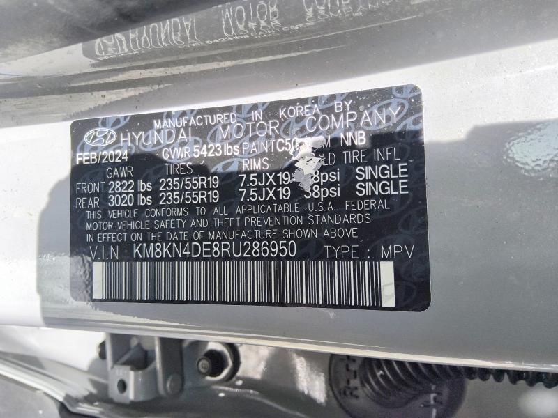 Продаж на аукціоні авто 2024 Hyundai Ioniq 5, vin: KM8KN4DE8RU286950, номер лоту: 57911216