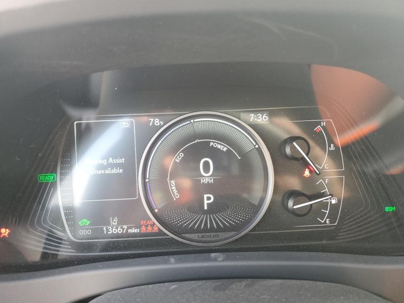 55819556 :رقم المزاد ، JTHP9JBH7R2073640 vin ، 2024 Lexus Ux 250h مزاد بيع