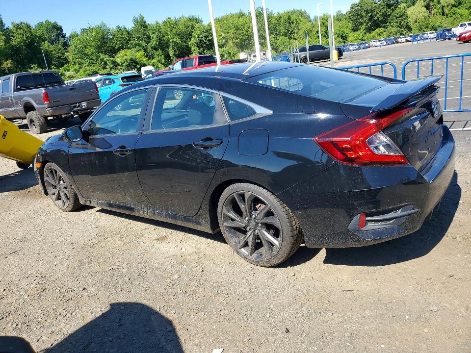 56023806 :رقم المزاد ، 19XFC2F86KE214219 vin ، 2019 Honda Civic مزاد بيع