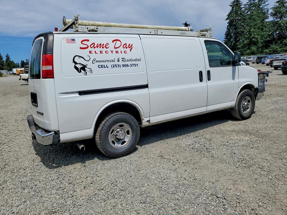 2016 Chevrolet Express G2500 მანქანა იყიდება აუქციონზე, vin: 1GCWGAFF3G1209941, აუქციონის ნომერი: 58266546