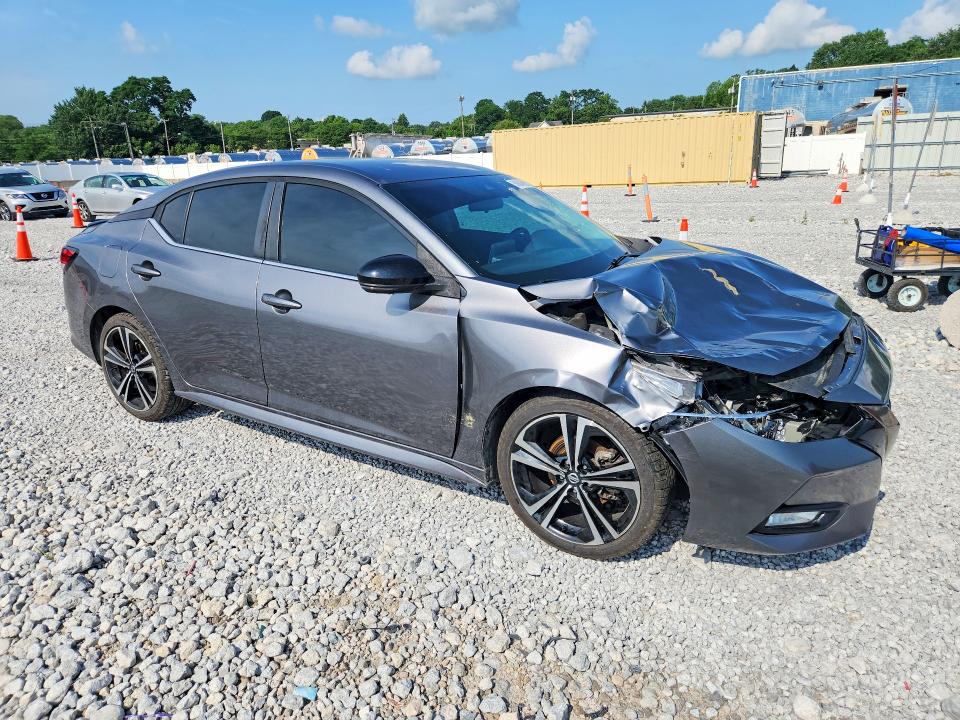 2020 Nissan Sentra მანქანა იყიდება აუქციონზე, vin: 3N1AB8DVXLY230581, აუქციონის ნომერი: 58884306