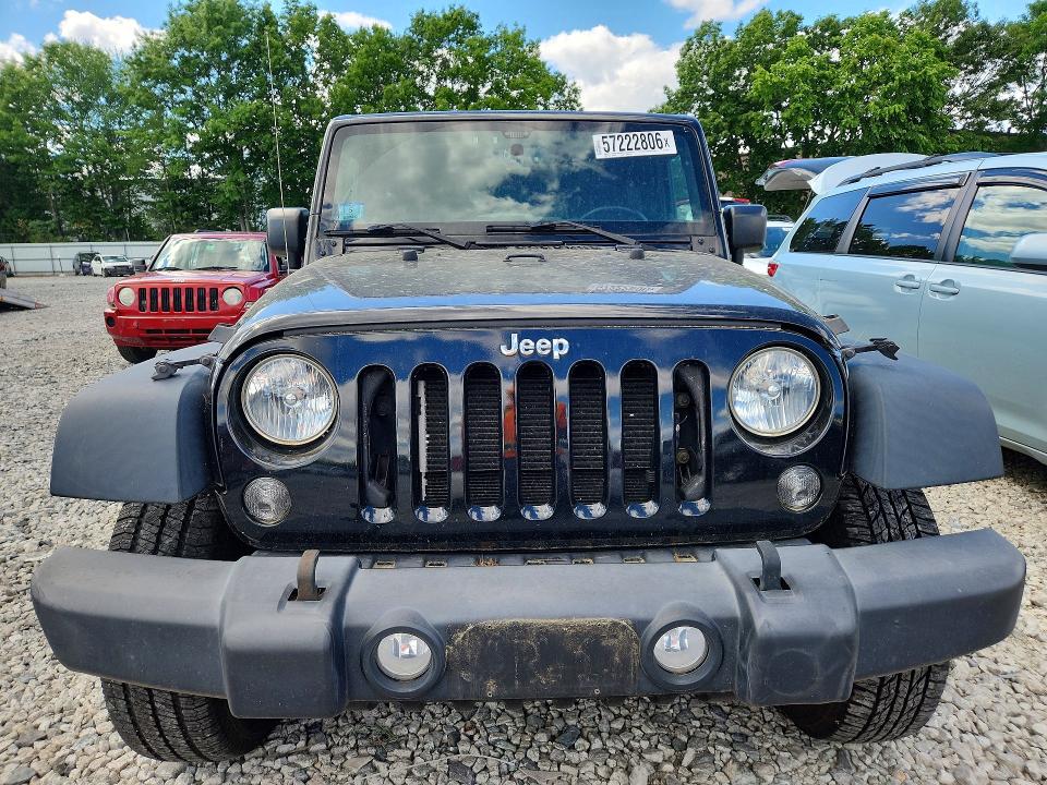 57222806 :رقم المزاد ، 1C4AJWAG1GL140163 vin ، 2016 Jeep Wrangler مزاد بيع