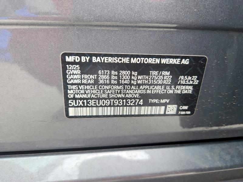 Продажа на аукционе авто 2026 Bmw X5, vin: 5UX13EU09T9313274, номер лота: 57461786