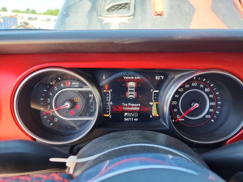 57390526 :رقم المزاد ، 1C4HJXFGXMW697211 vin ، 2021 Jeep Wrangler Unlimited مزاد بيع