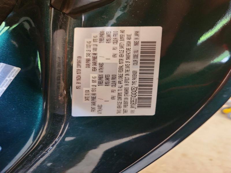 Aukcja sprzedaży 2004 Mazda Mx-5 Miata, vin: JM1NB353740404052, numer aukcji: 56688216