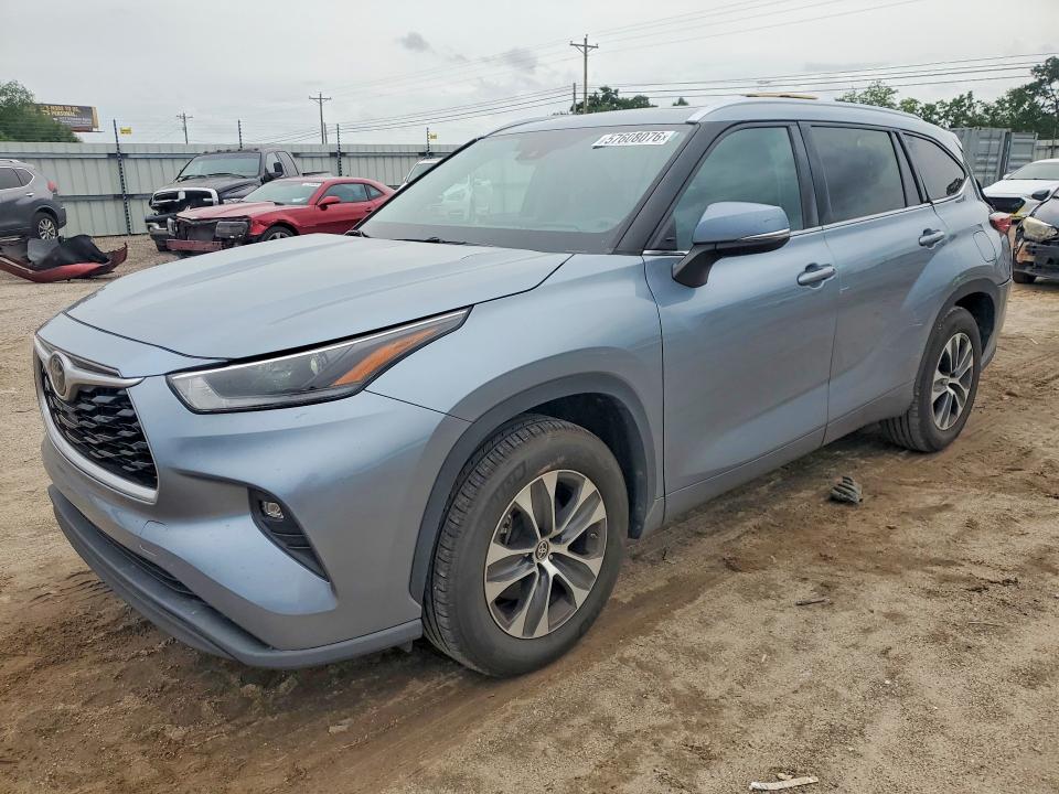 Продажа на аукционе авто 2021 Toyota Highlander, vin: 5TDGZRAH6MS040504, номер лота: 57608076